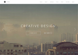 Visia – Responsive One Page Retina WordPress Theme