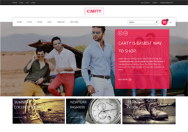 Carty – Retina, Responsive Woocommerce theme