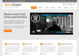 MultiPurpose – Responsive HTML5 Website Template