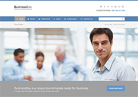 BusinessBox – Responsive Business WordPress Theme