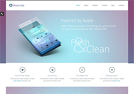 Mavericks – Business & Portfolio WordPress Theme