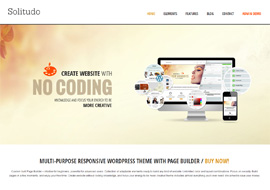 Solitudo – Page Builder & 30 Customizable Elements