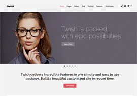 Twish – Responsive Multi-Purpose WordPress Theme