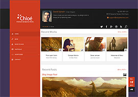 Chloe – Personal Portfolio WordPress Theme