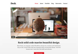 Deck WordPress Theme