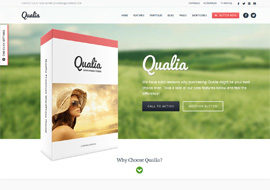 Qualia – Flexible Multi-Purpose Theme