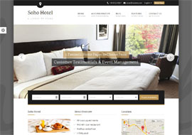 Soho Hotel – Responsive Hotel Booking WP Theme