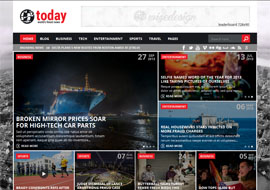 Today – Info News & Magazine WordPress Theme