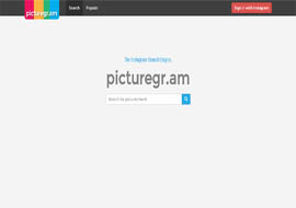 Picturegr.am Instagram Search Engine