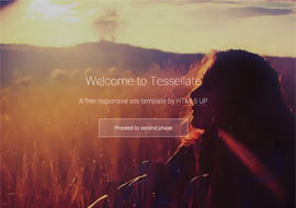 Tessellate – Premium Responsive Site Template Free Download