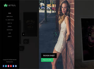 Wynn – Fullscreen Ajax Portfolio Theme