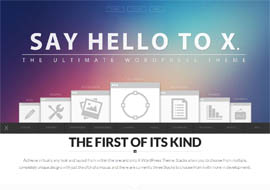 X – The Ultimate WordPress Theme