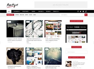 Boutique Grid – Creative Magazine WordPress Theme