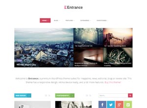 Entrance – WordPress Theme for Magazine and Review