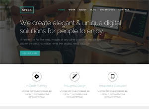 Speck – Responsive WordPress Theme for creatives