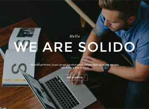 Solido – Responsive One Page Multi-Purpose Theme
