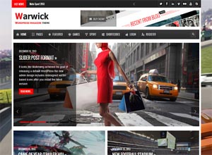 Warwick – Responsive News/Magazine WordPress Theme
