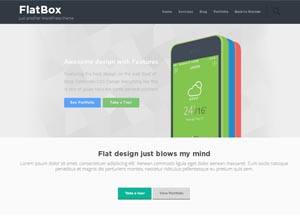 FlatBox – Flat Multipurpose WordPress Theme