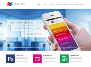 Cinergy – Modern Business WordPress Theme