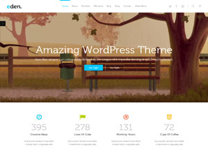 Eden – Retina Multi-Purpose WordPress Theme