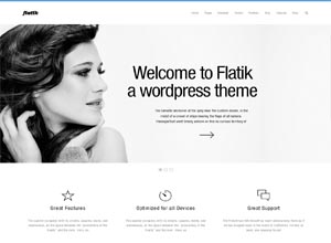 Flatik – Responsive Multi-Purpose Theme