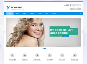 inHarmony – Clean Responsive WP Theme