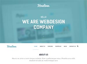 Kreativen – Responsive Creative WordPress Theme