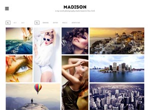 Madison – Responsive Portfolio WordPress Theme