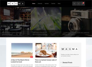 Magma – Responsive WordPress Blog\Magazine