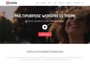 Micron – Retina Responsive Multi-Purpose WordPress Theme