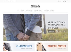 Minimal – Multi Purpose WooCommerce Theme