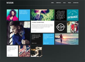 Nivan – One Page/Multi Page WordPress Theme