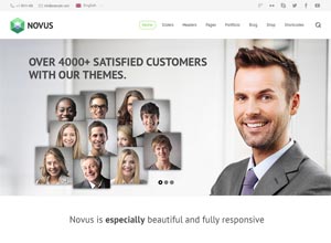 Novus – Premium Multi-Purpose WordPress Theme