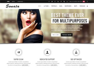 Sonata – Elegant Multi-purpose WordPress Theme