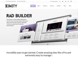 Xinity – Multi-Purpose Drag and Drop Theme