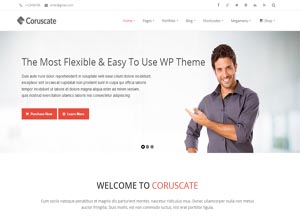 Coruscate – Multi-Purpose WordPress Theme