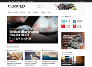 Curated – Ultimate Modern Magazine Theme