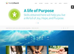 Family Church |- Religion WordPress Theme