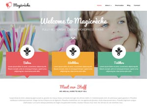 Magicreche – Responsive CrÃ¨che WordPress Theme