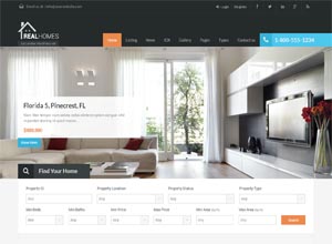 Real Homes – WordPress Real Estate Theme