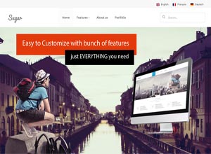 Sugar – Business Responsive WordPress Theme