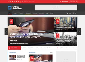 United – Modern Responsive Magazine & Blog Theme