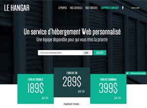 Le Hangar – Service d’hÃ©bergement Web