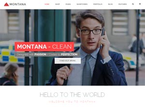 Montana – Responsive Multipurpose WordPress Theme