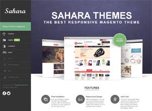 SAHARA – Ultimate Responsive Magento Themes