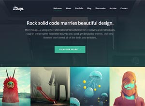 Strap – Creative WordPress Theme for Business