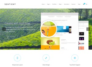 Sentient – Responsive Multi-Purpose Theme