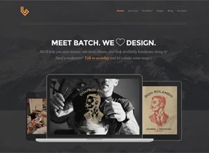 Batch- Portfolio WordPress Theme