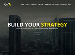 QVA – One Page Multi-purpose WordPress Theme