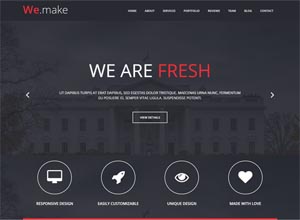 We.Make – Responsive WordPress Theme